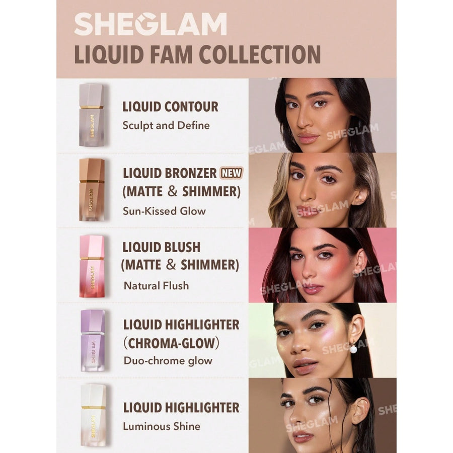 SHEGLAM Sun Sculpt Liquid Contour-10 Warm Honey