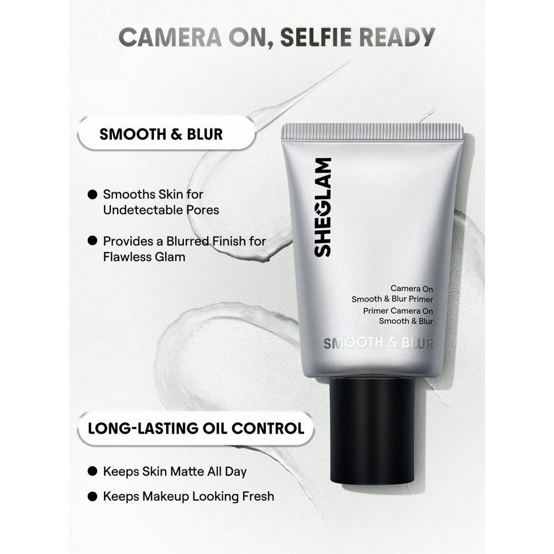 SHEGLAM Camera On Smooth & Blur Primer – Transparent