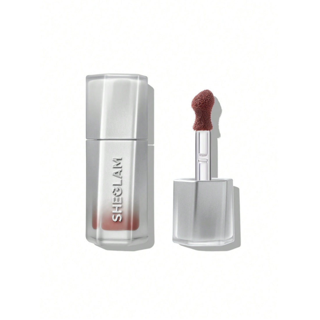 SHEGLAM Glass Lock Air Gloss- 555 Sepia Kiss