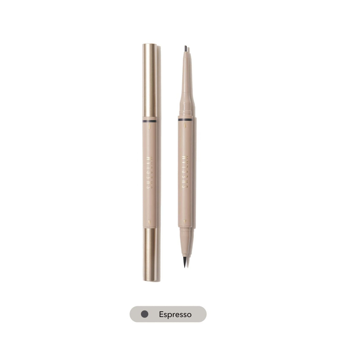SHEGLAM Brows on Demand 2-in-1 Brow Pencil-09 Espresso