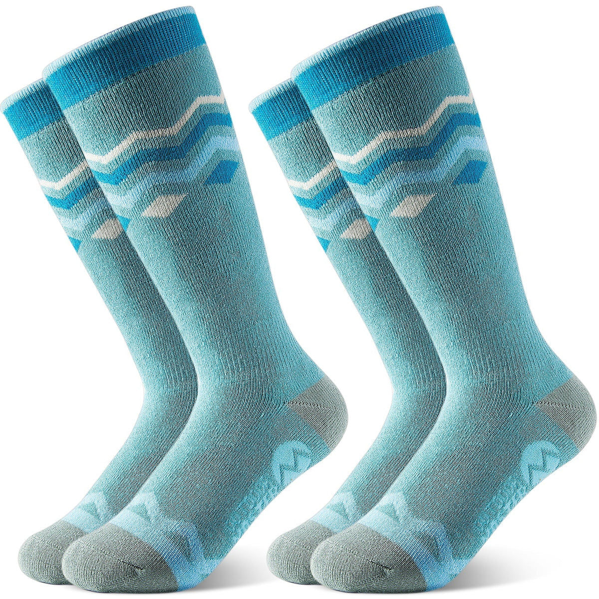 CHAUSSETTES D'HIVER EN COTON pour enfants (2 paires)