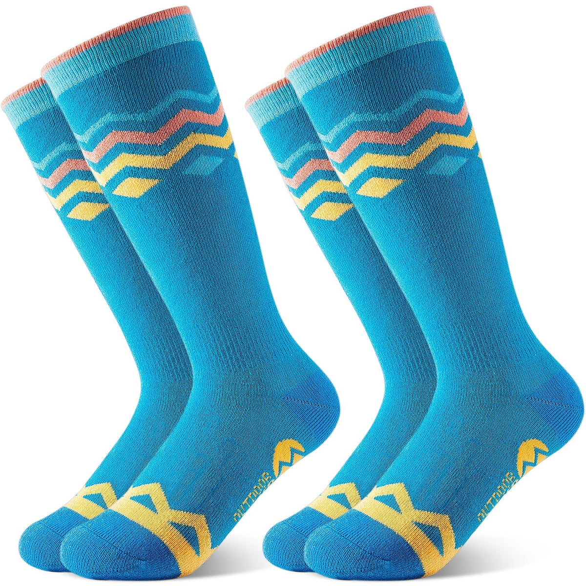 CHAUSSETTES D'HIVER EN COTON pour enfants (2 paires)