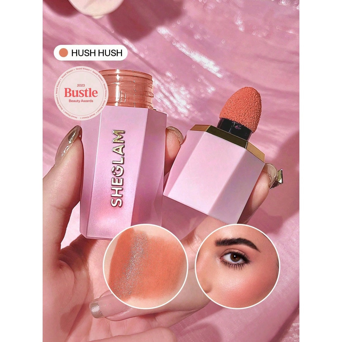 SHEGLAM Color Bloom Flüssig-Rouge-103 Hush Hush