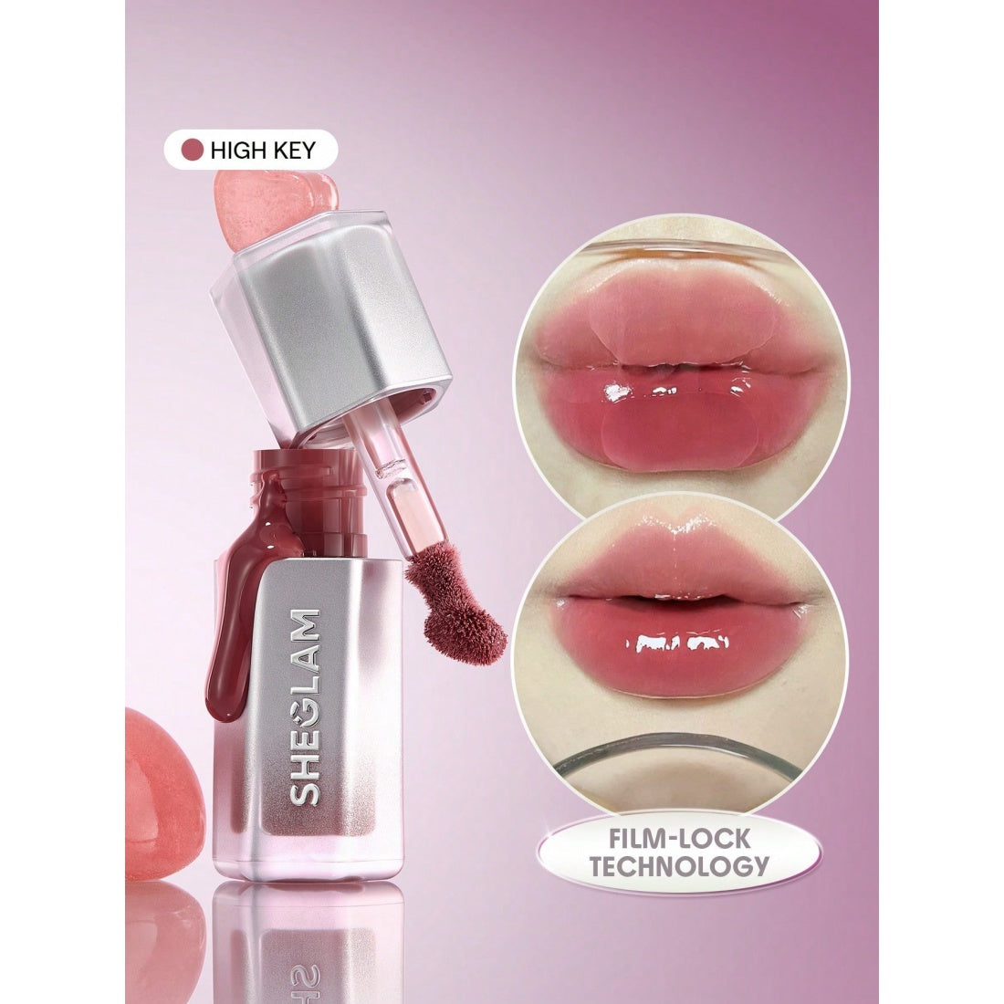 SHEGLAM Glass Lock Air Gloss- 111 High Key