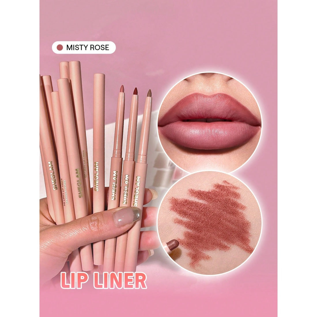 SHEGLAM So Lippy Lipliner - 300 Misty Rose