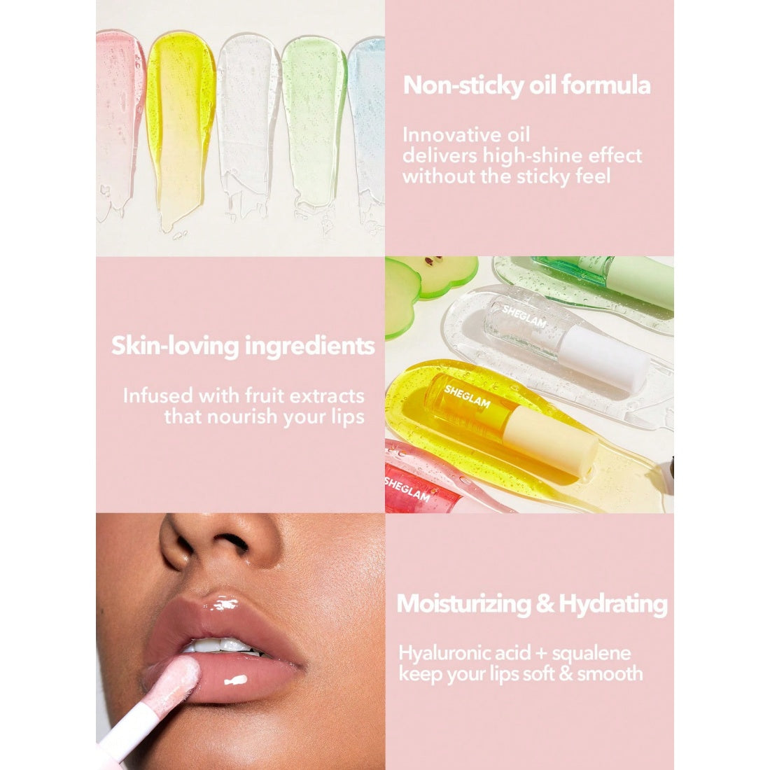 Aceite labial hidratante Jelly Wow de SHEGLAM-604 Loco for Coco