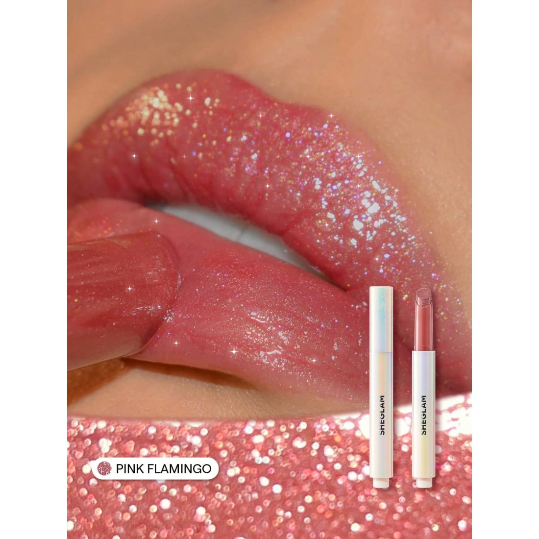 SHEGLAM Pout-Perfect Shimmer Lip Plumper-114 Pink Flamingo