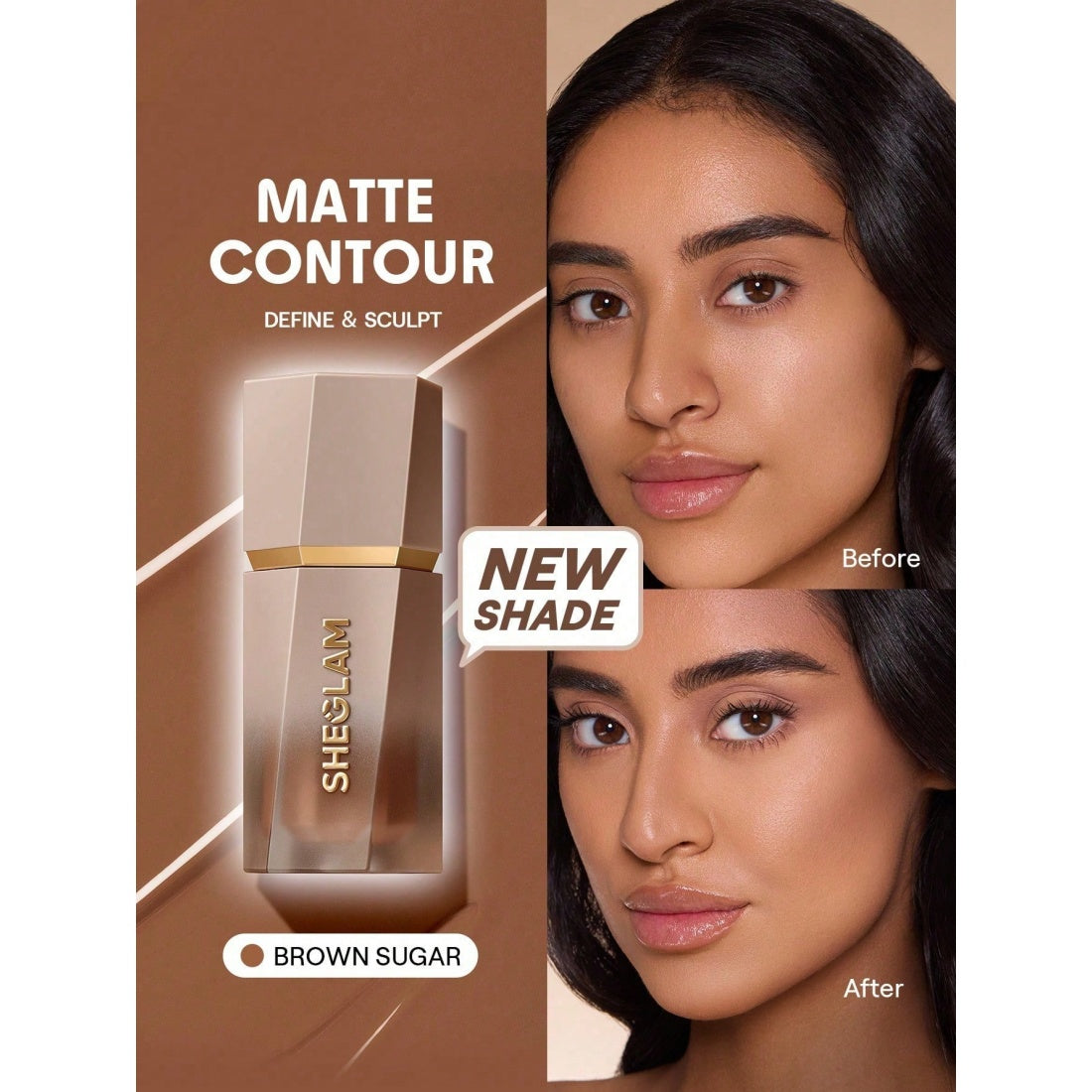 SHEGLAM Sun Sculpt Liquid Contour-09 Brown Sugar