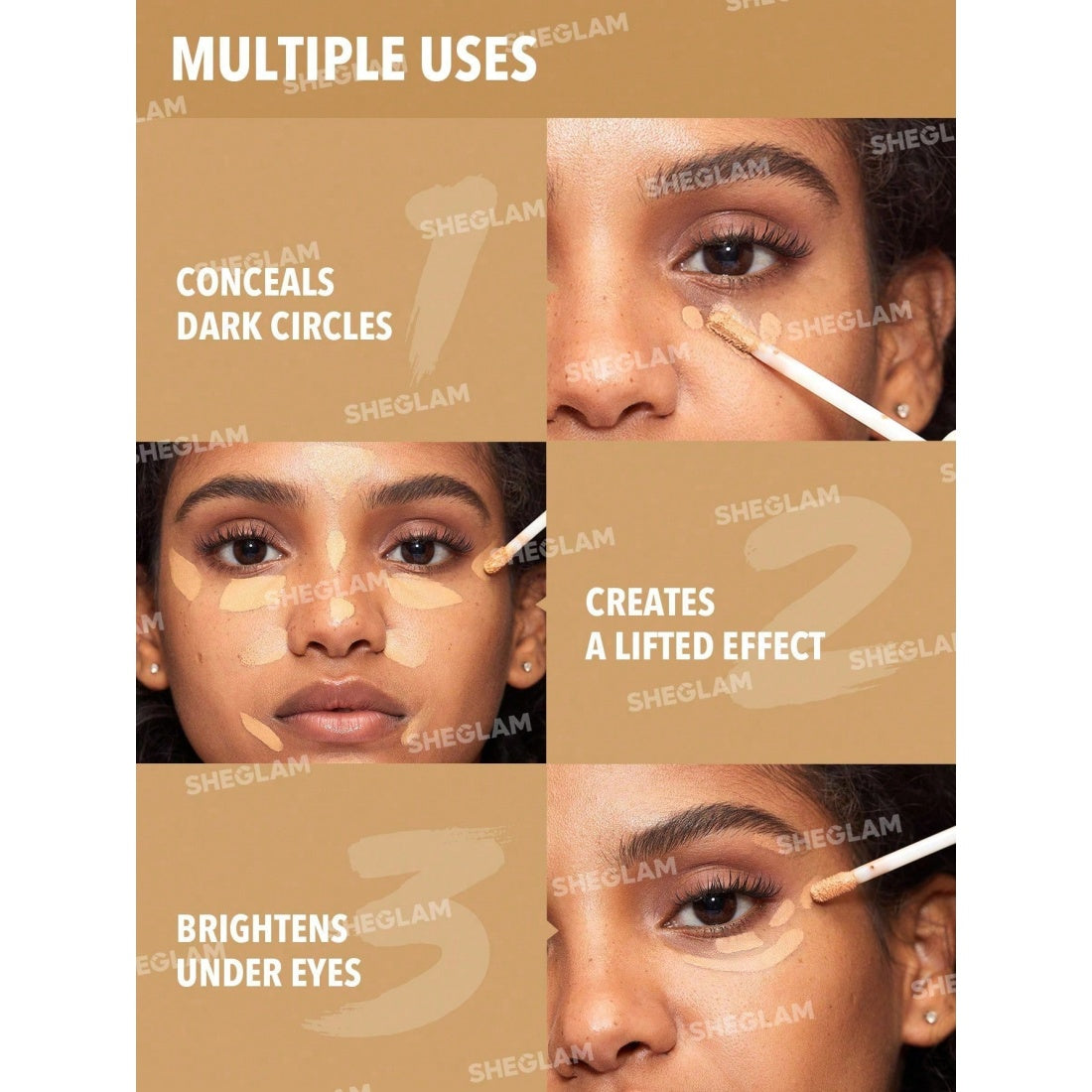 SHEGLAM Like Magic 12HR Full Coverage Concealer-Chantilly