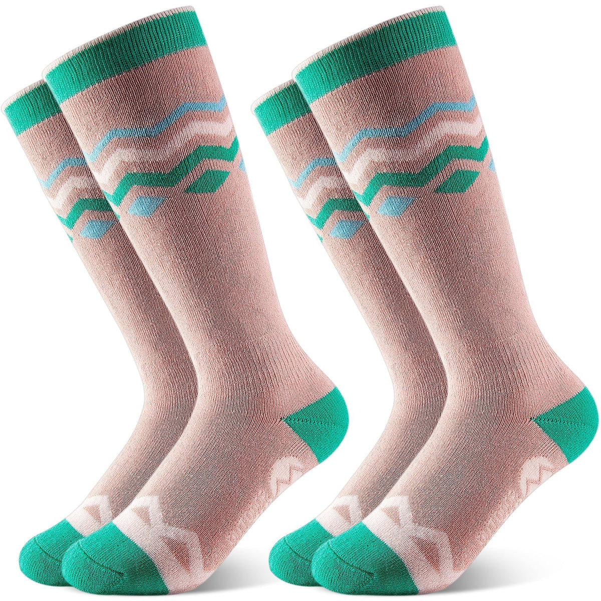 CHAUSSETTES D'HIVER EN COTON pour enfants (2 paires)