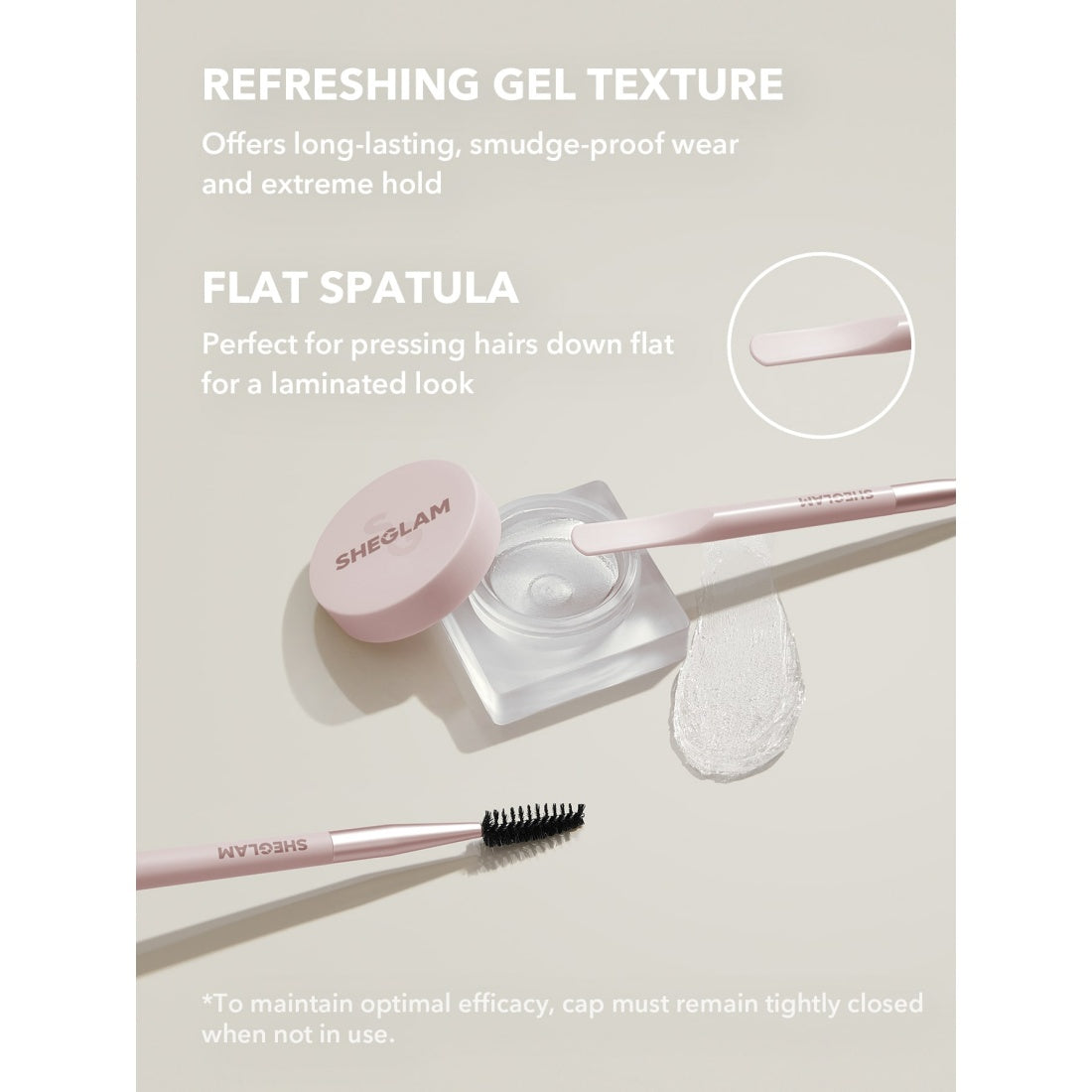 SHEGLAM Set Me Up Brow Hold-Kristalhelder