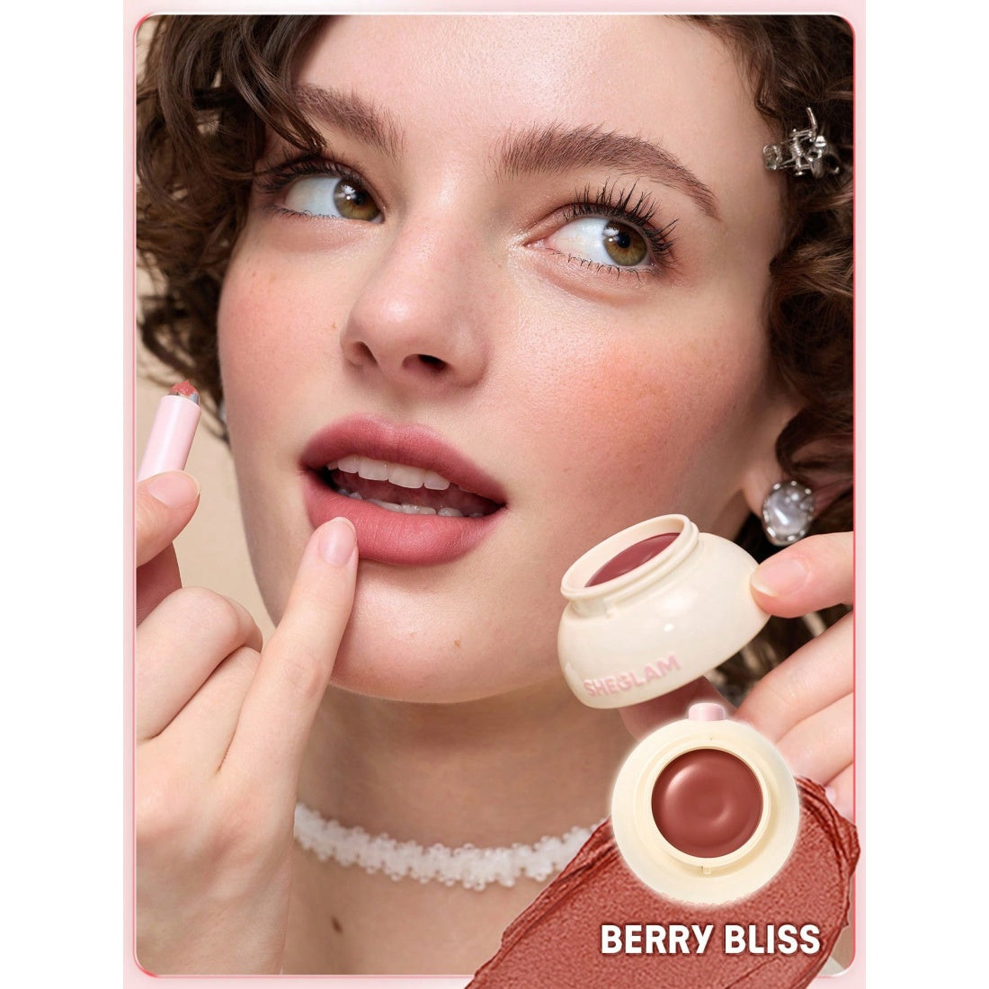 SHEGLAM Bounce Putty Pocket Lip Pot-129 Berry Bliss