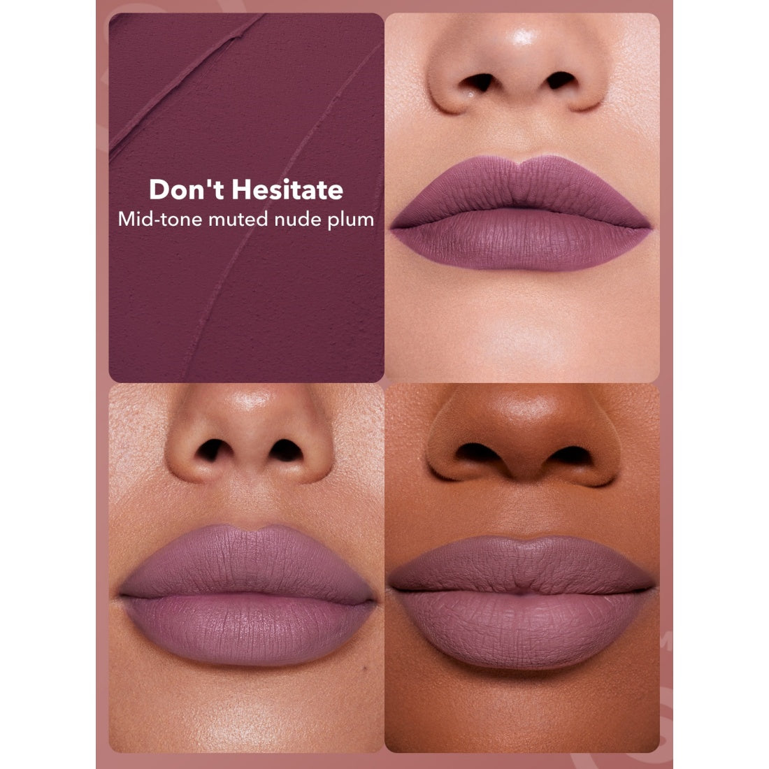 Labial mate de larga duración SHEGLAM Dynamatte Boom - 608 Don't Hesitate