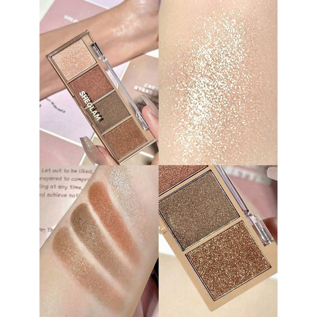 SHEGLAM The Essentials Pocket Eyeshadow Palette-Serendipity