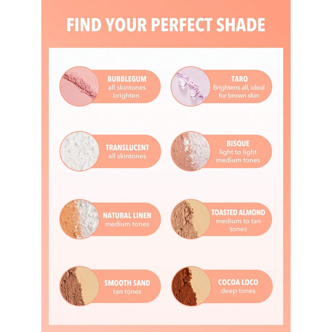 SHEGLAM Insta-Ready Face & Under Eye Setting Powder Duo-11 Bisque