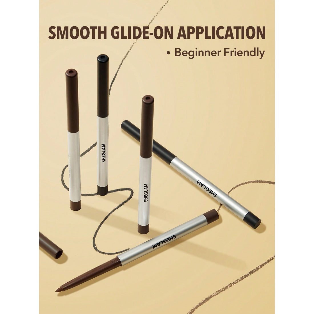 SHEGLAM On-Line Creamy Eyeliner-Brown