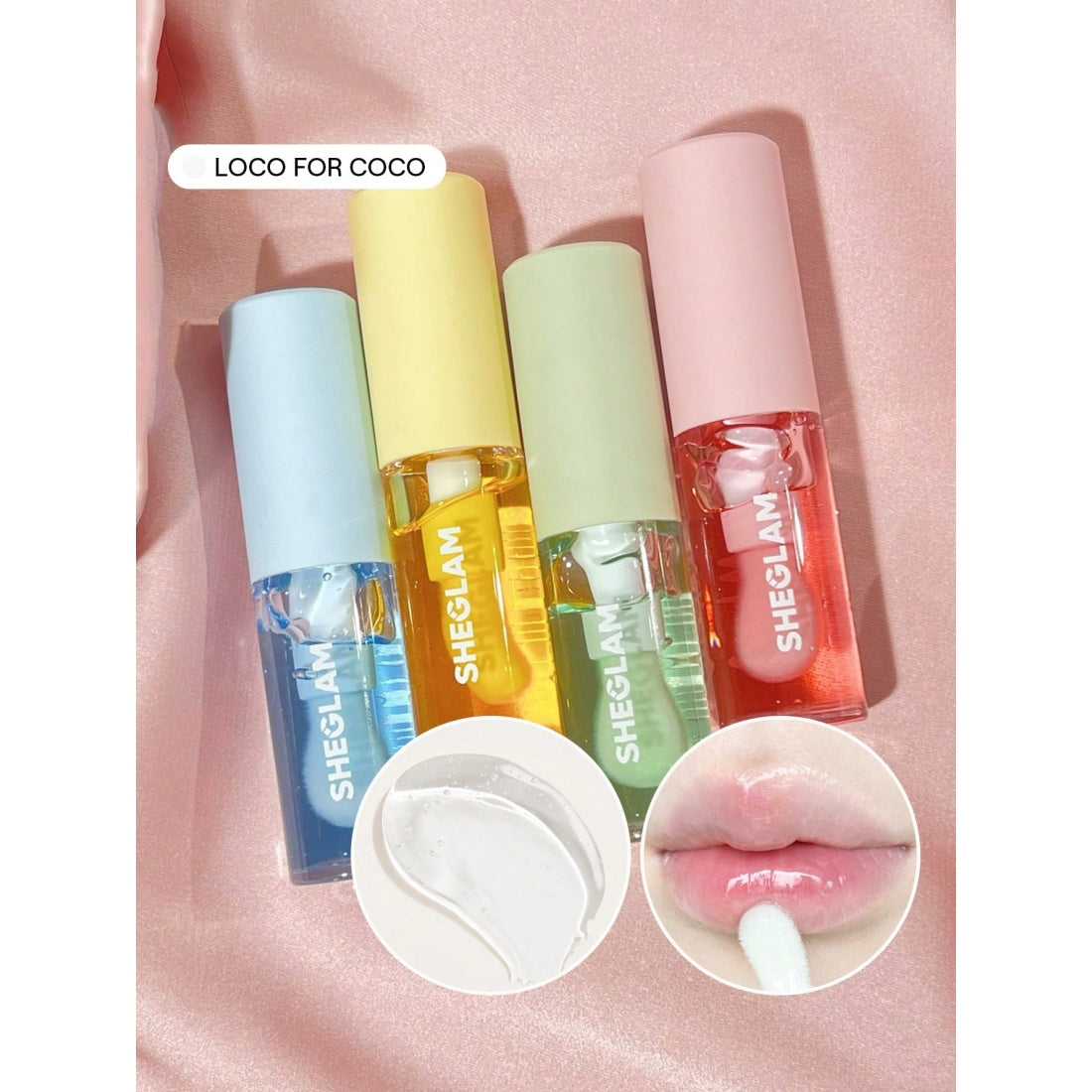 Aceite labial hidratante Jelly Wow de SHEGLAM-604 Loco for Coco