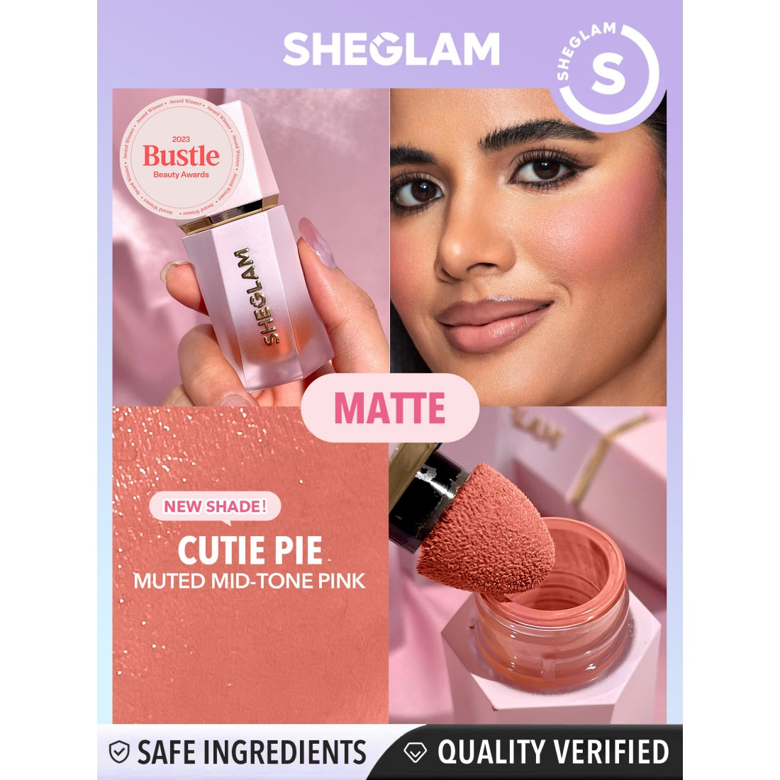 SHEGLAM Colorete Líquido Color Bloom-005 Cutie Pie