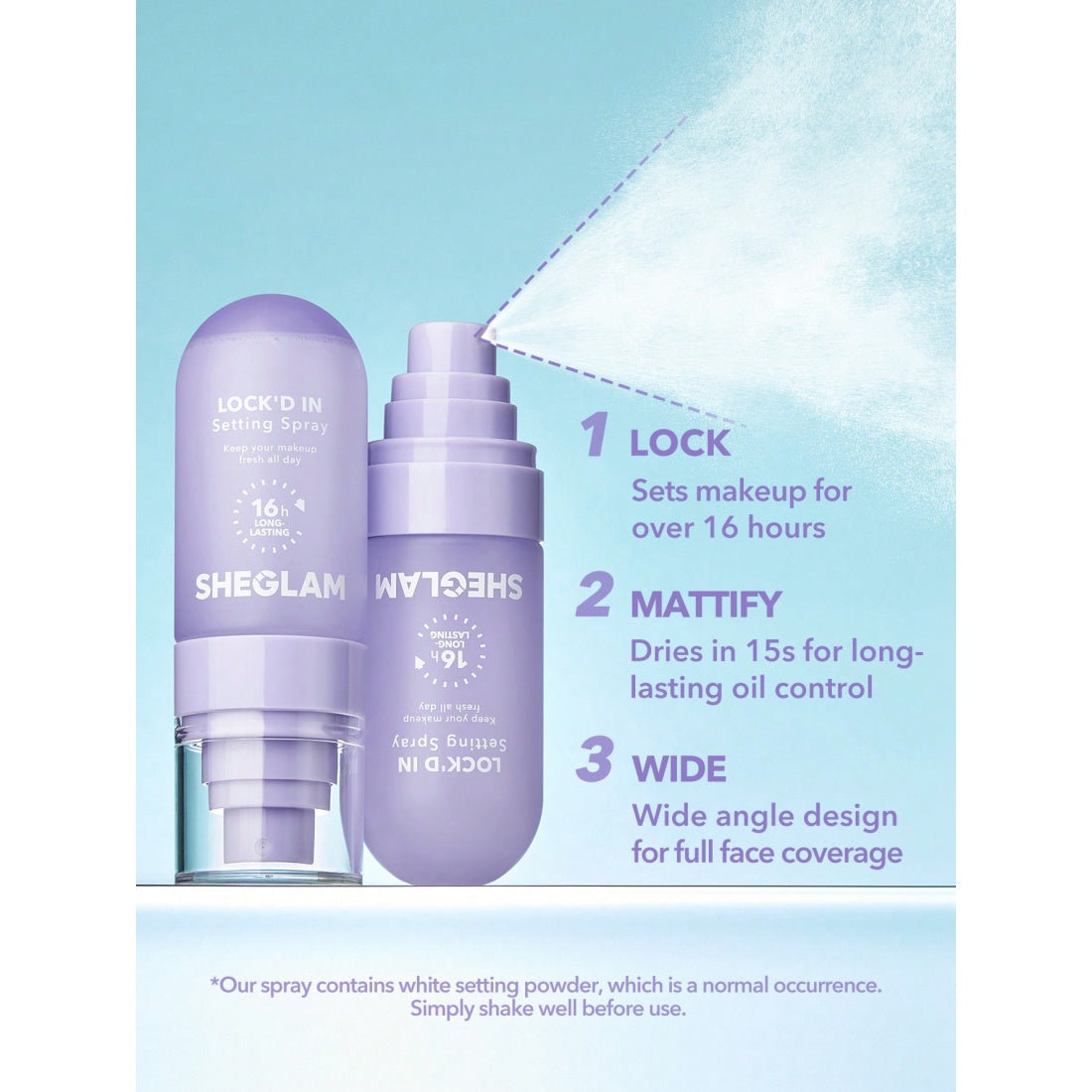 SHEGLAM Lock'd In Fixierspray
