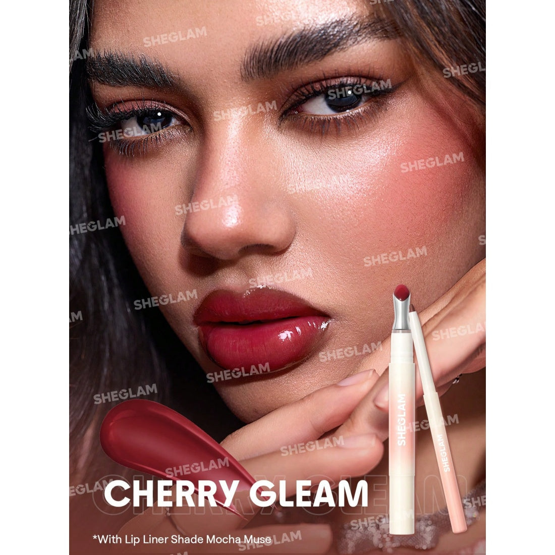SHEGLAM Repulpeur de lèvres Bold Booster-310 Cherry Gleam