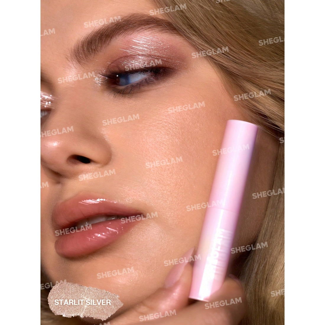 SHEGLAM Crystal Jelly Glaze Stick – 01 Starlit Silver