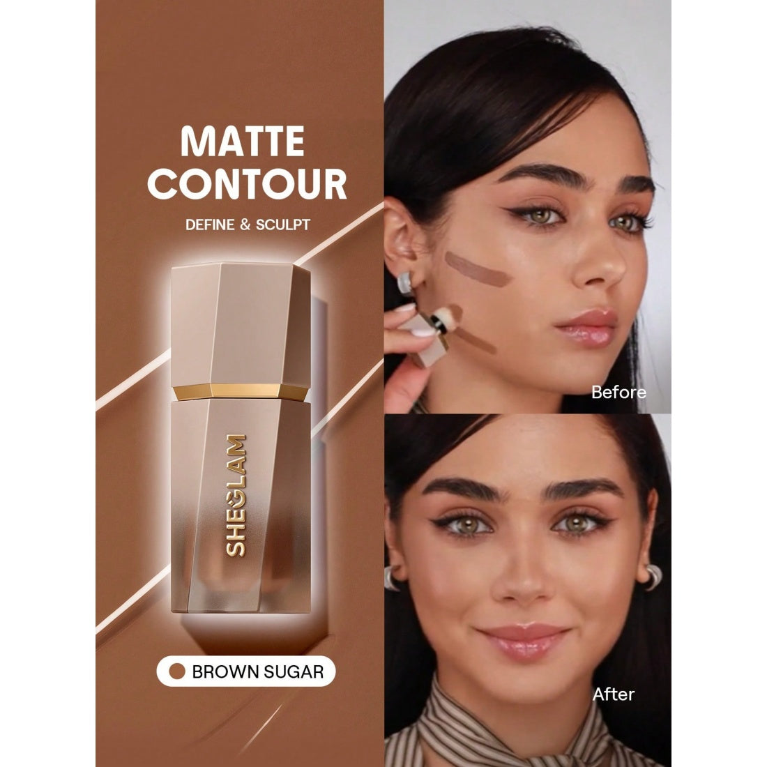 SHEGLAM Sun Sculpt Liquid Contour-09 Brown Sugar