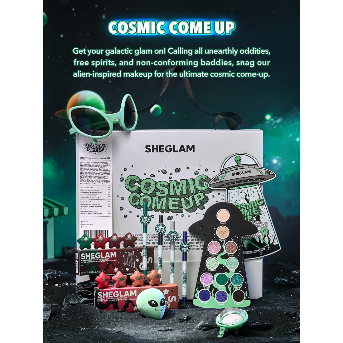 SHEGLAM Lunar Glow Highlighter-81 Neutron Star