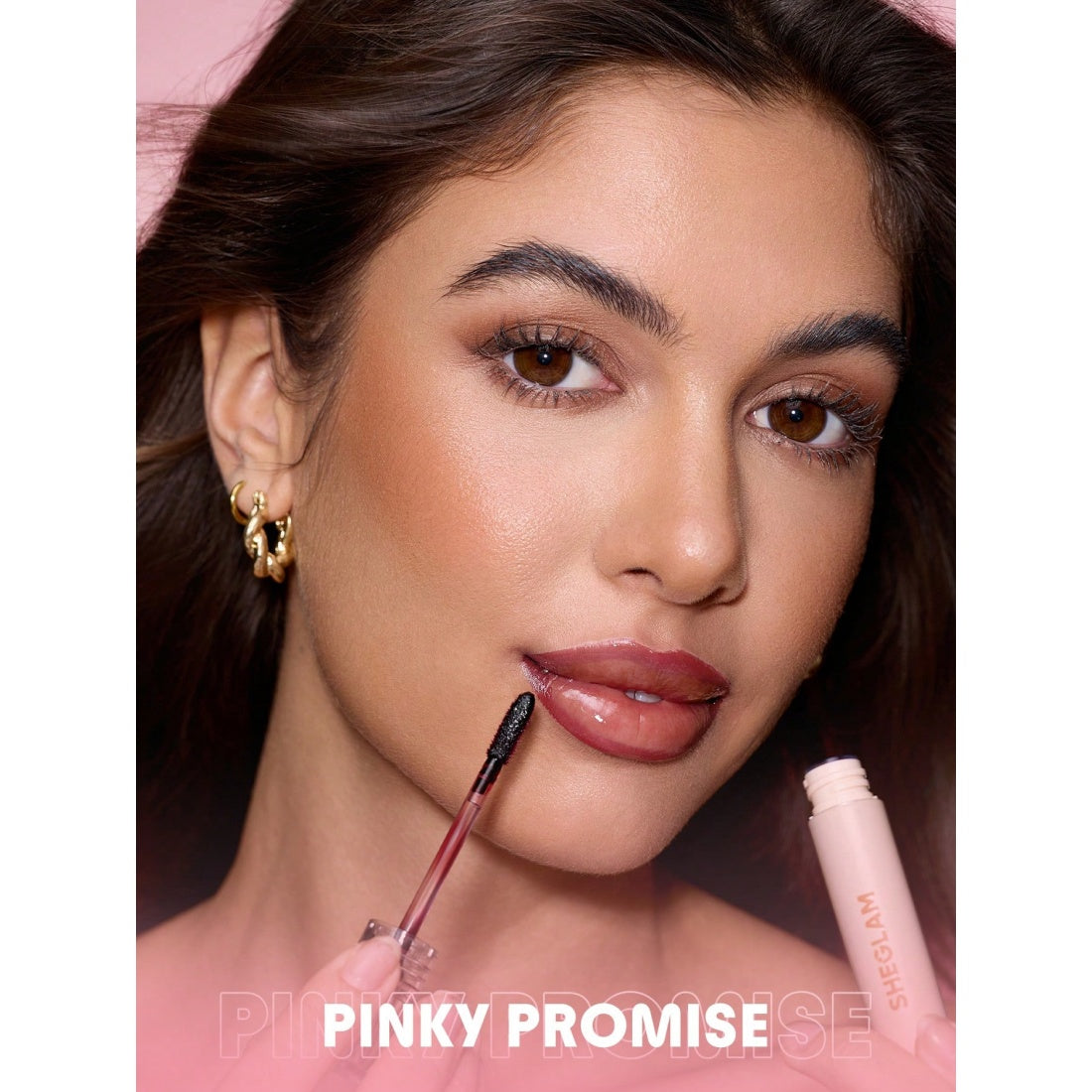 SHEGLAM Fall In Line Tinte delineador de labios despegable - 110 Pinky Promise