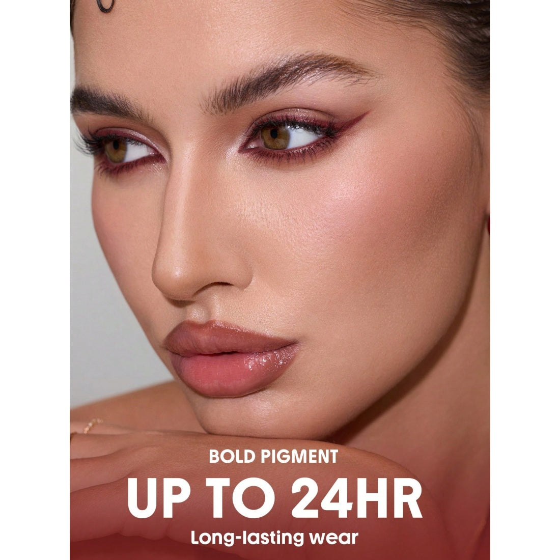 Delineador en gel multiusos de larga duración SHEGLAM Boldline-Borgoña
