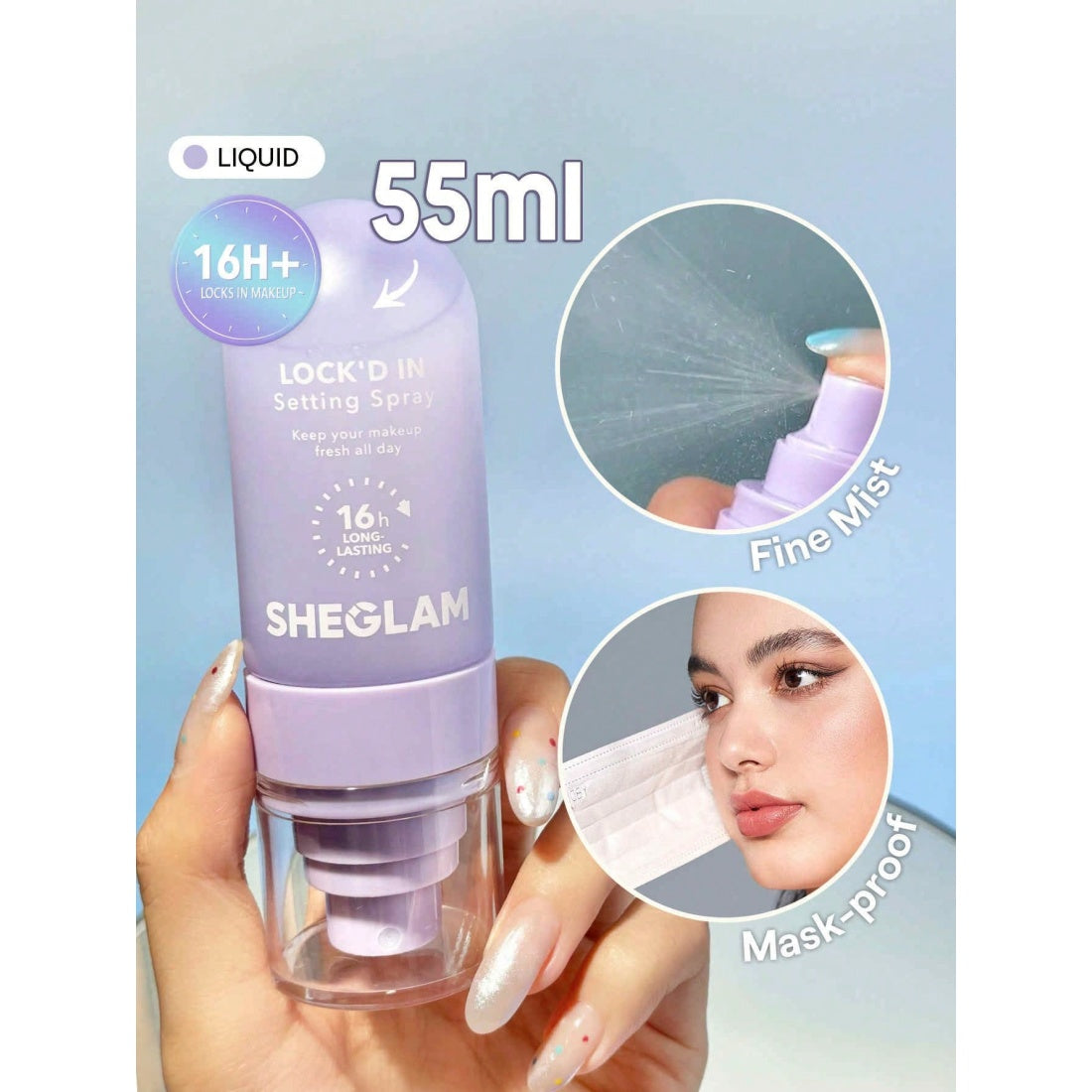 SHEGLAM Lock'd In Fixierspray
