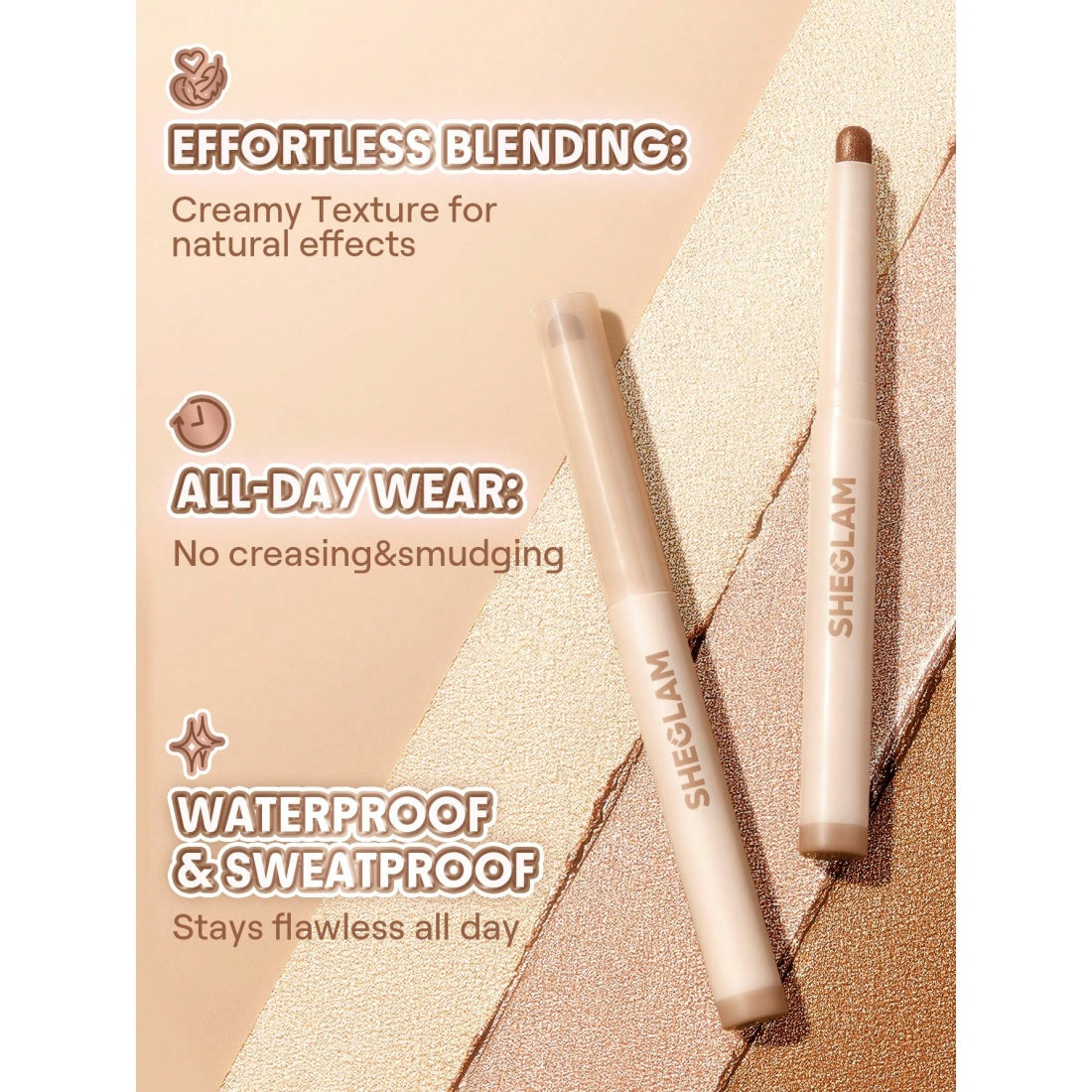 SHEGLAM Creamsicle Eyeshadow Stick-06 Flirty
