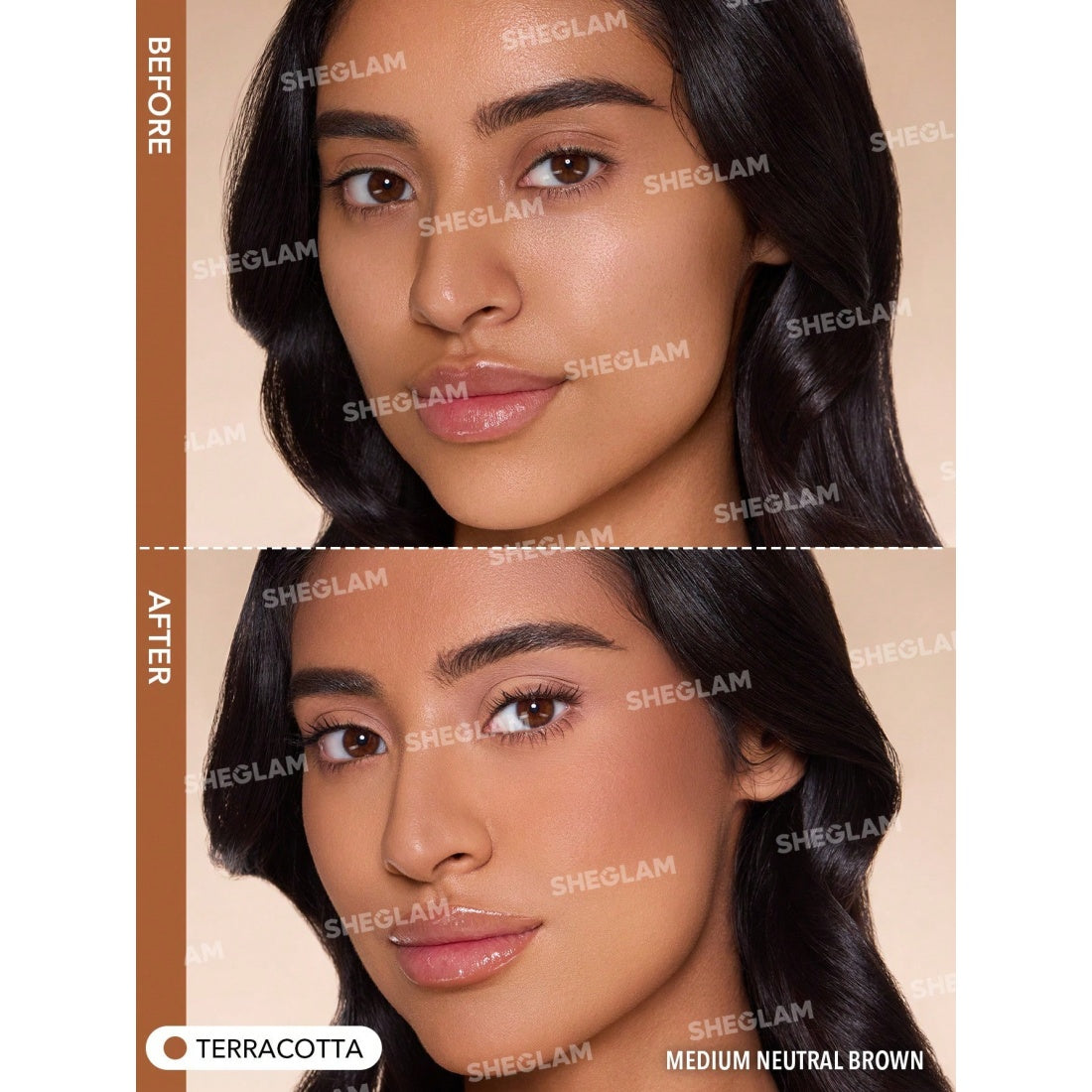 Bronzer liquide mat SHEGLAM Sun Beam - 12 Terracotta