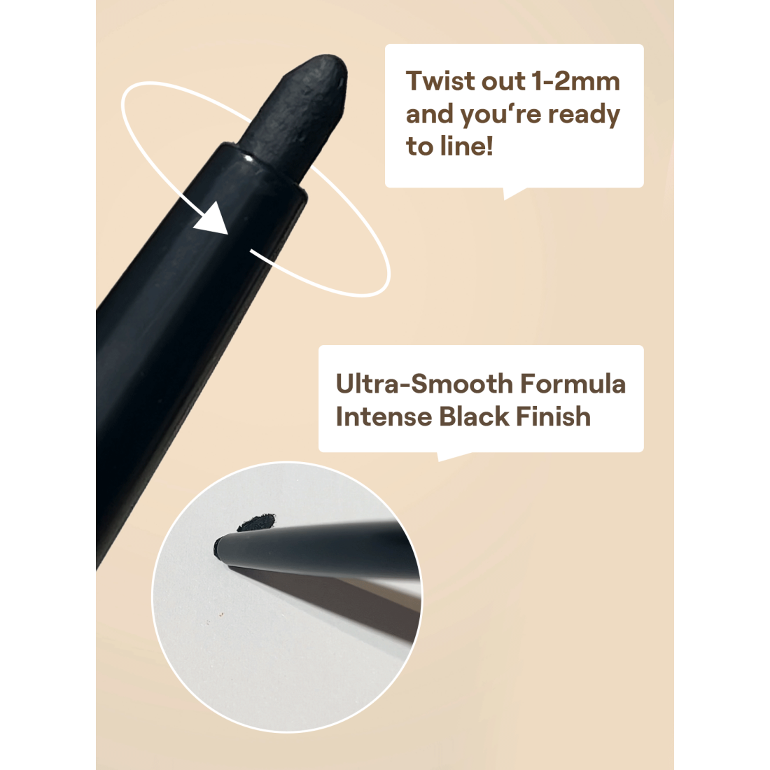 SHEGLAM On-Line Creamy Eyeliner-Black
