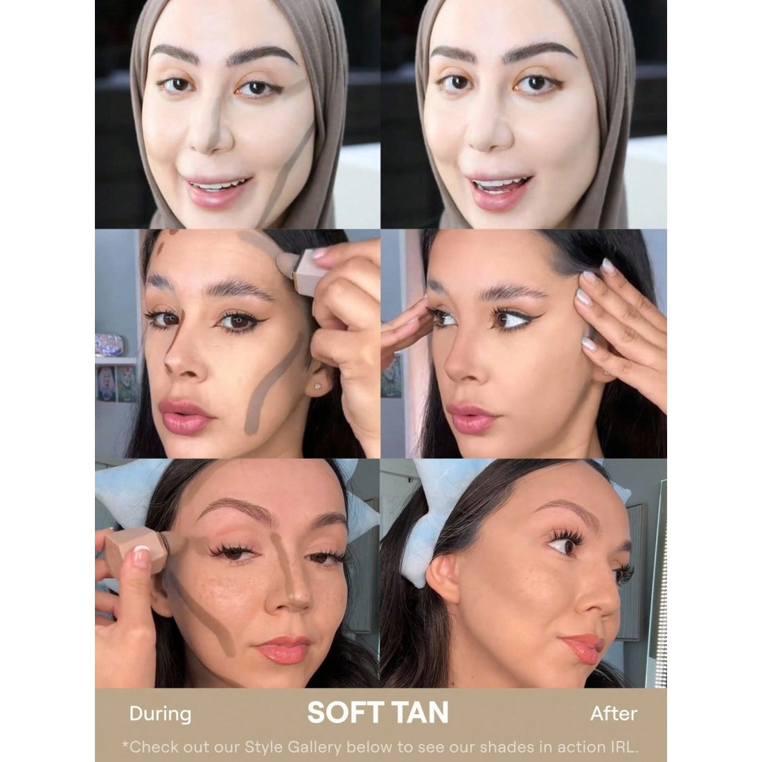 SHEGLAM Sun Sculpt Liquid Contour-01 Soft Tan