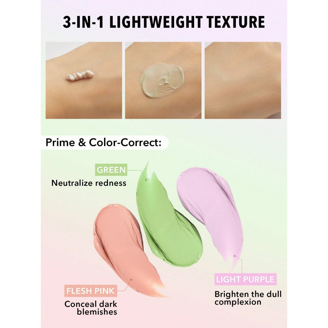 SHEGLAM Triple Threat Correcting Primer