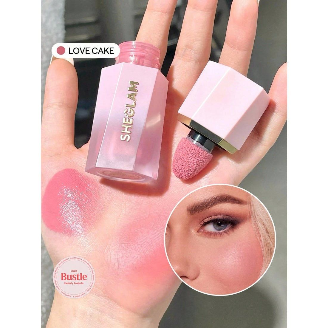 SHEGLAM Colorete Líquido Color Bloom-001 Love Cake