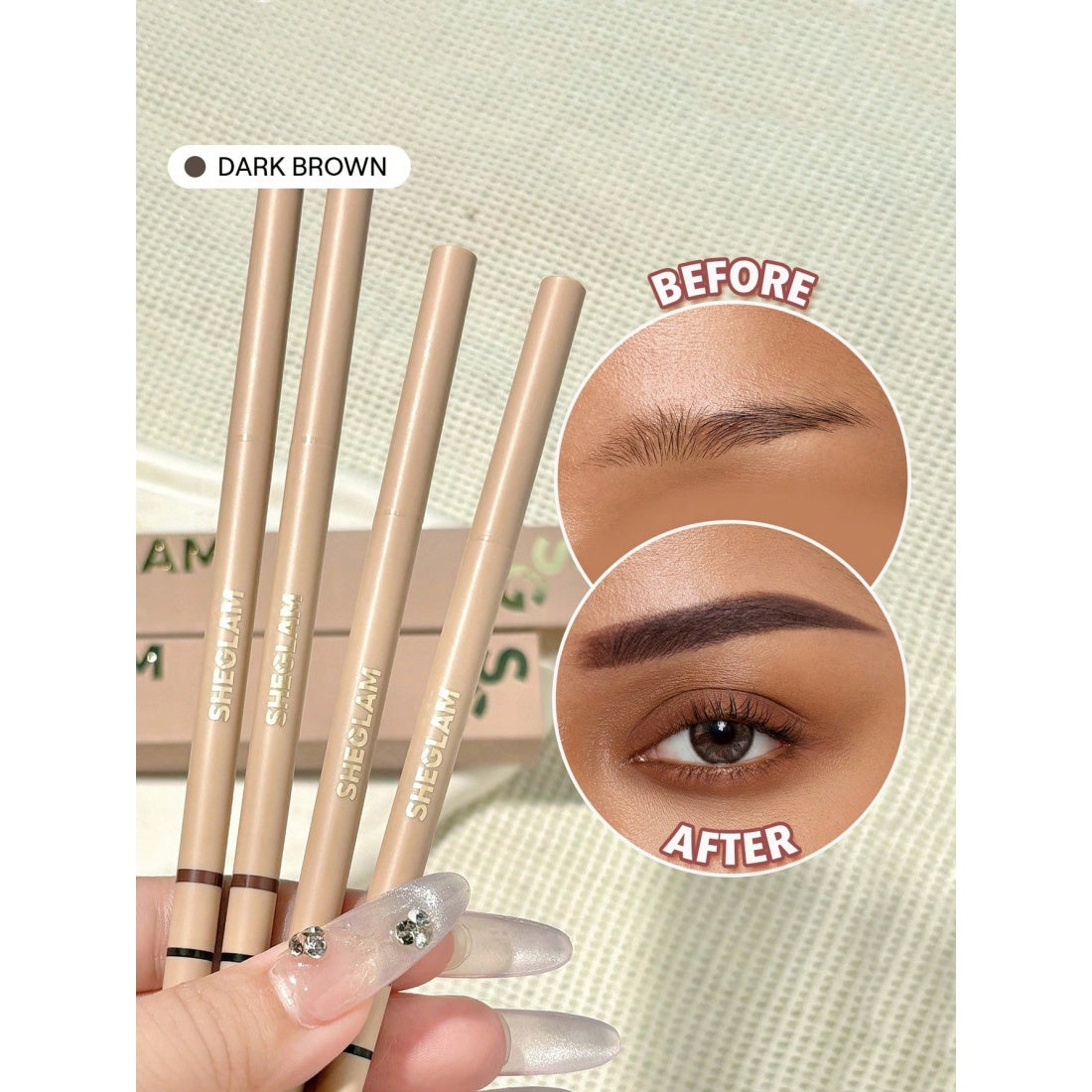 SHEGLAM Insta-fill Augenbrauenstift-06 Auburn