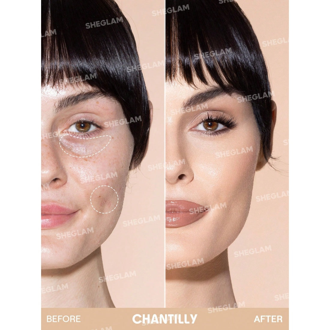 SHEGLAM Like Magic 12HR Full Coverage Concealer-Chantilly