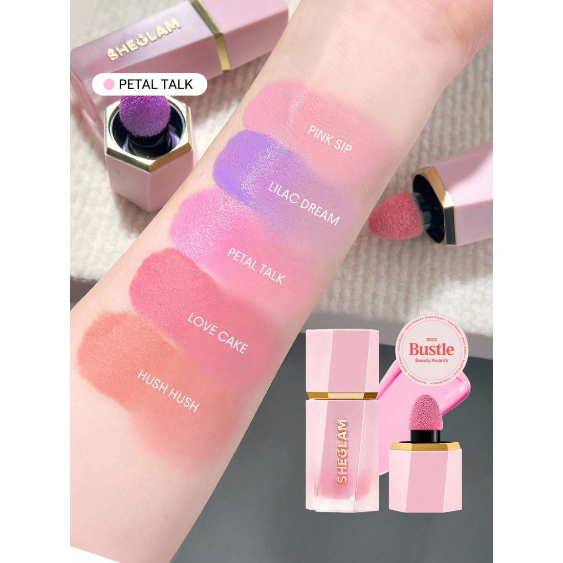 Blush liquide Color Bloom SHEGLAM - 006 Petal Talk