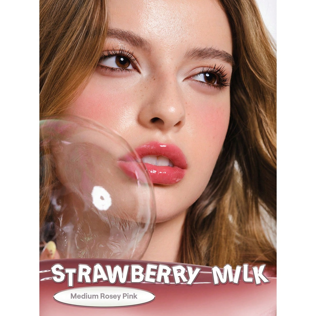 SHEGLAM Glass Lock Air Gloss – 118 Strawberry Milk