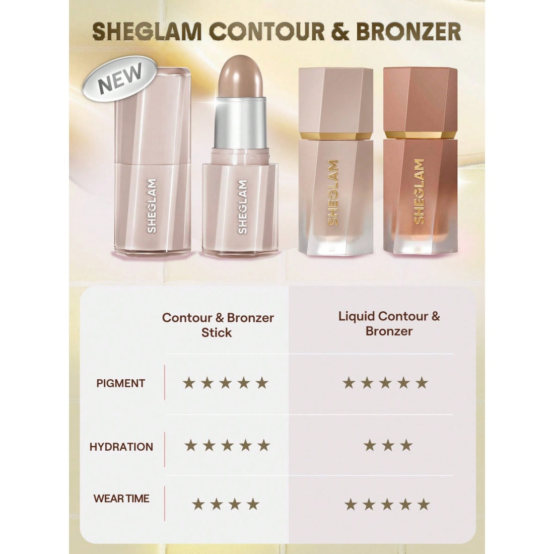 SHEGLAM Buttery Buff Contour & Bronzer Stick-Terracotta
