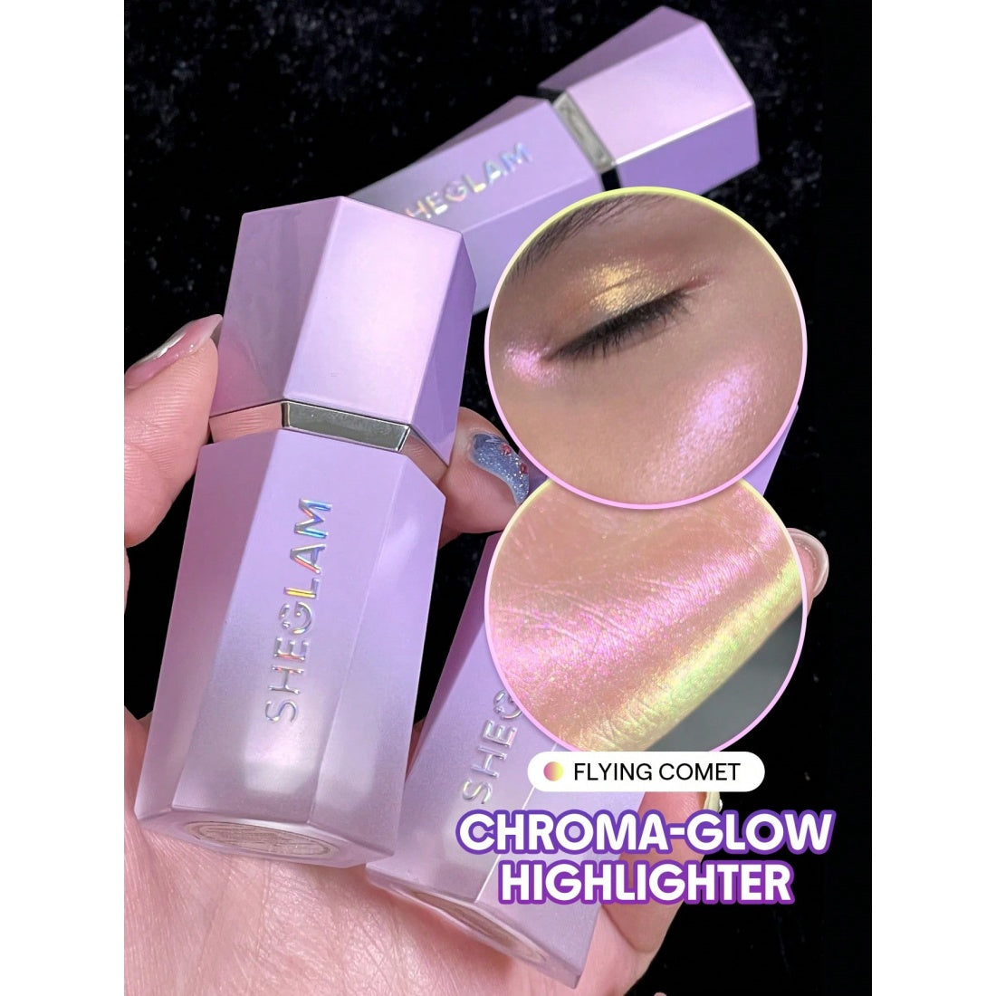 Iluminador líquido SHEGLAM Chroma-Glow Bloom-90 Flying Comet