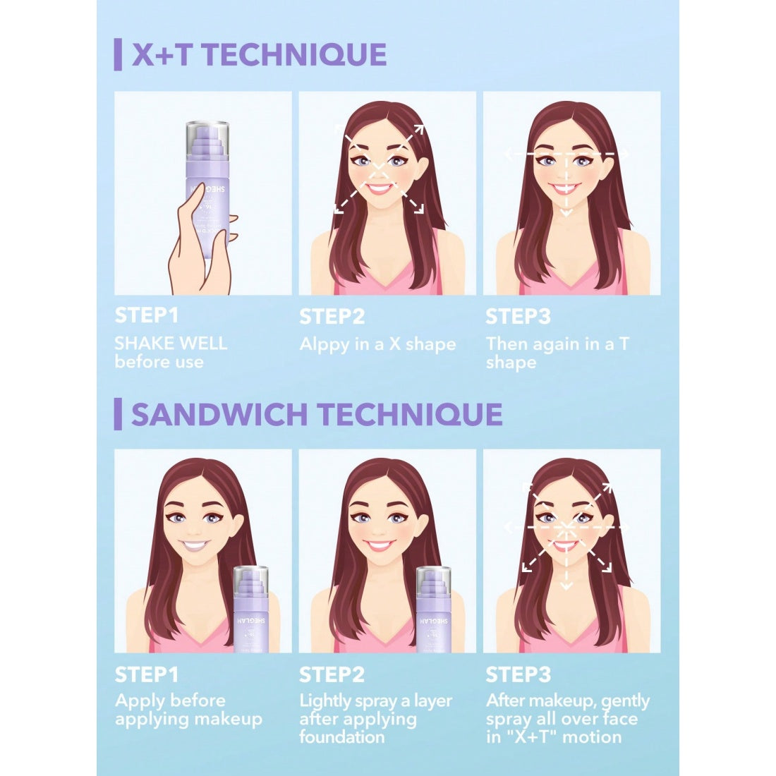 SHEGLAM Lock'd In Fixierspray