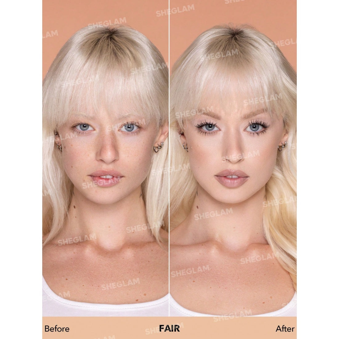 SHEGLAM Complexion Pro langanhaltende, atmungsaktive matte Foundation – Hell
