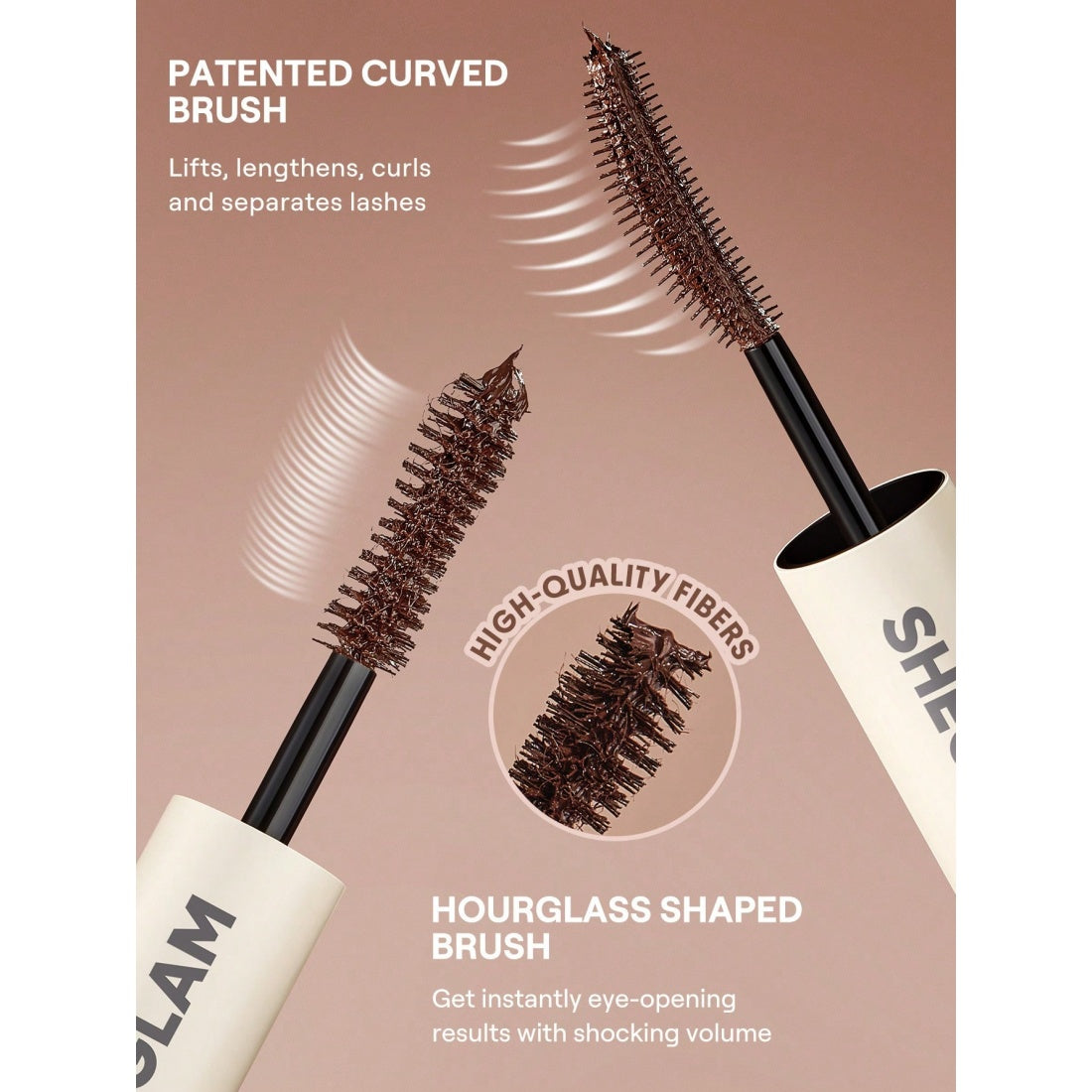 SHEGLAM All-In-One Volume & Length Mascara – Wasserfest – Macchiato