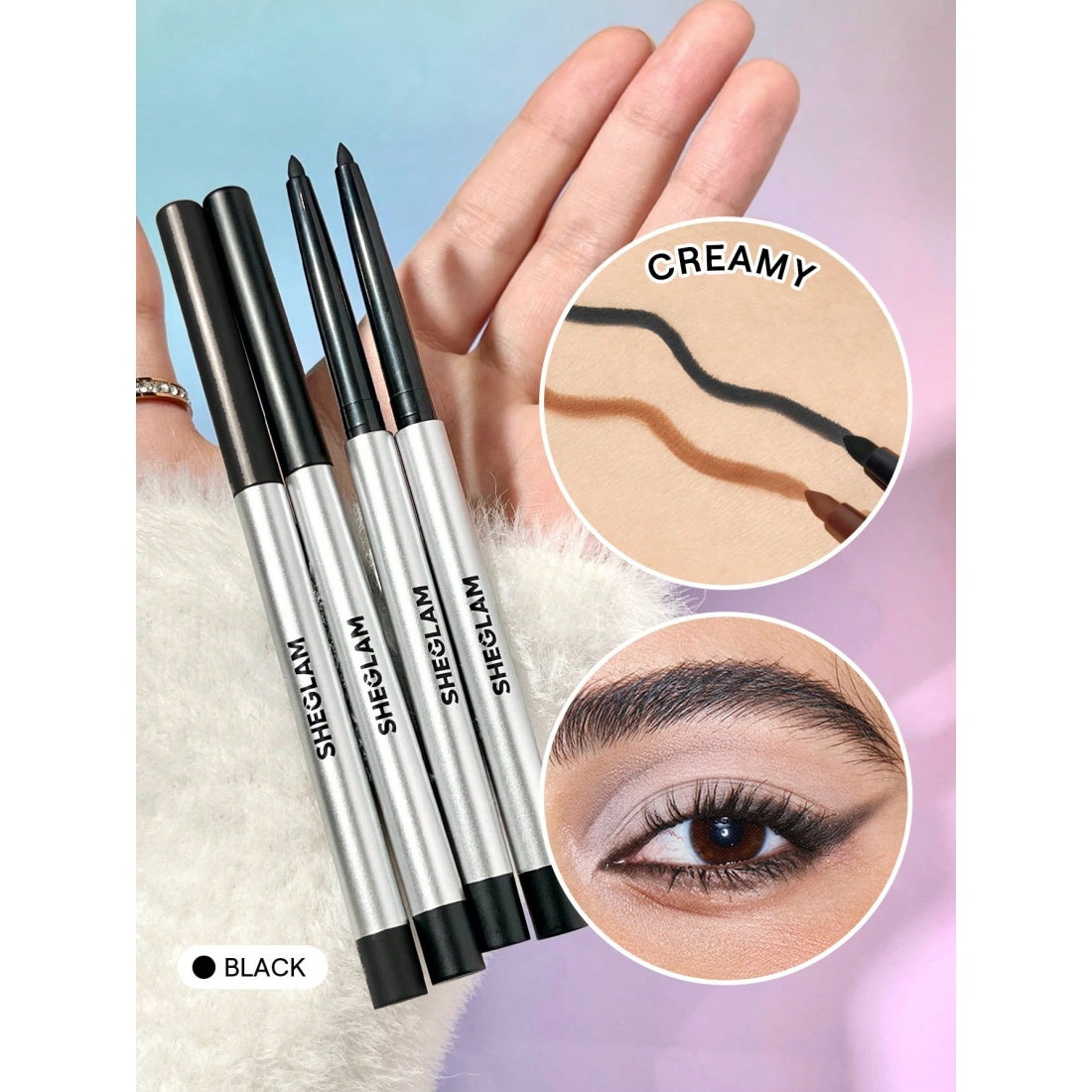 SHEGLAM On-Line Creamy Eyeliner-Black