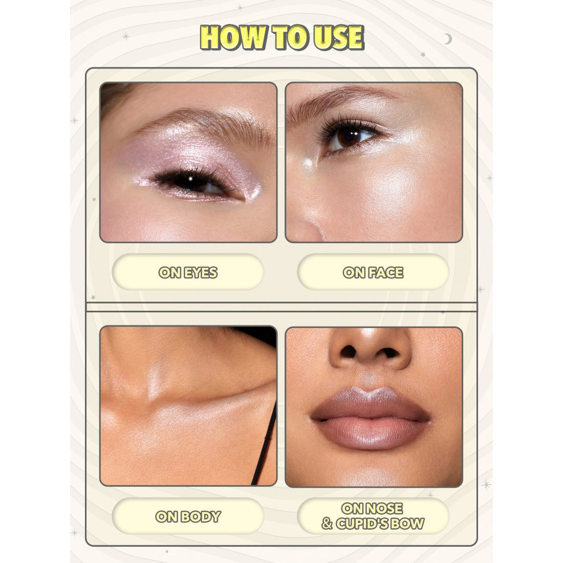 SHEGLAM Lunar Glow Highlighter-01 Vanilla Frost