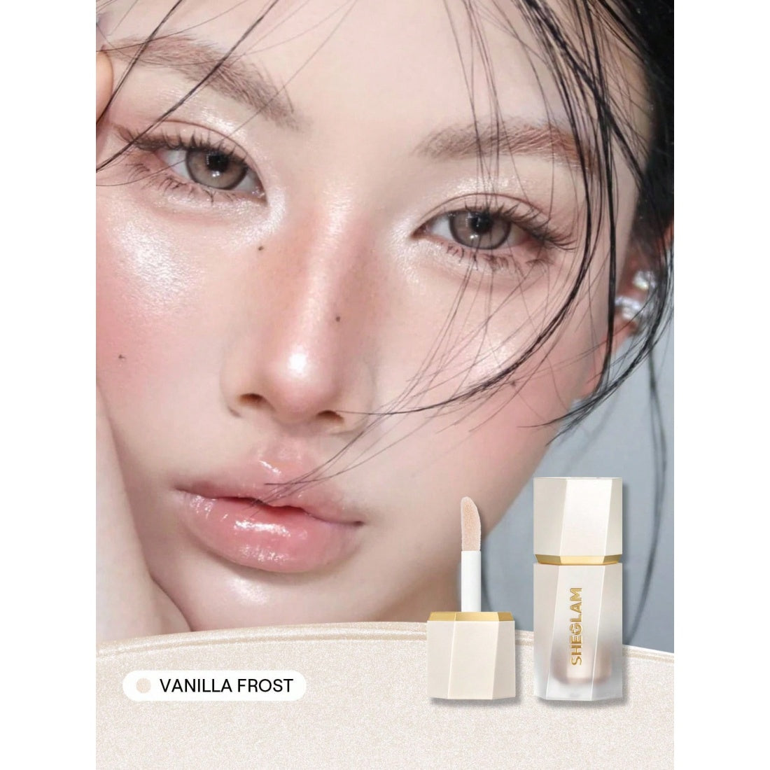 Iluminador líquido SHEGLAM Glow Bloom-01 Vanilla Frost