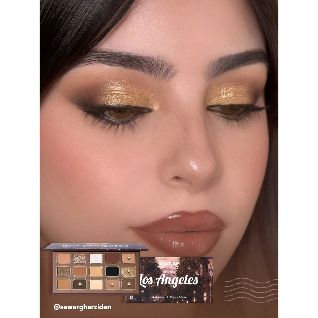 SHEGLAM Matinée in L.A. 15-Farben-Palette
