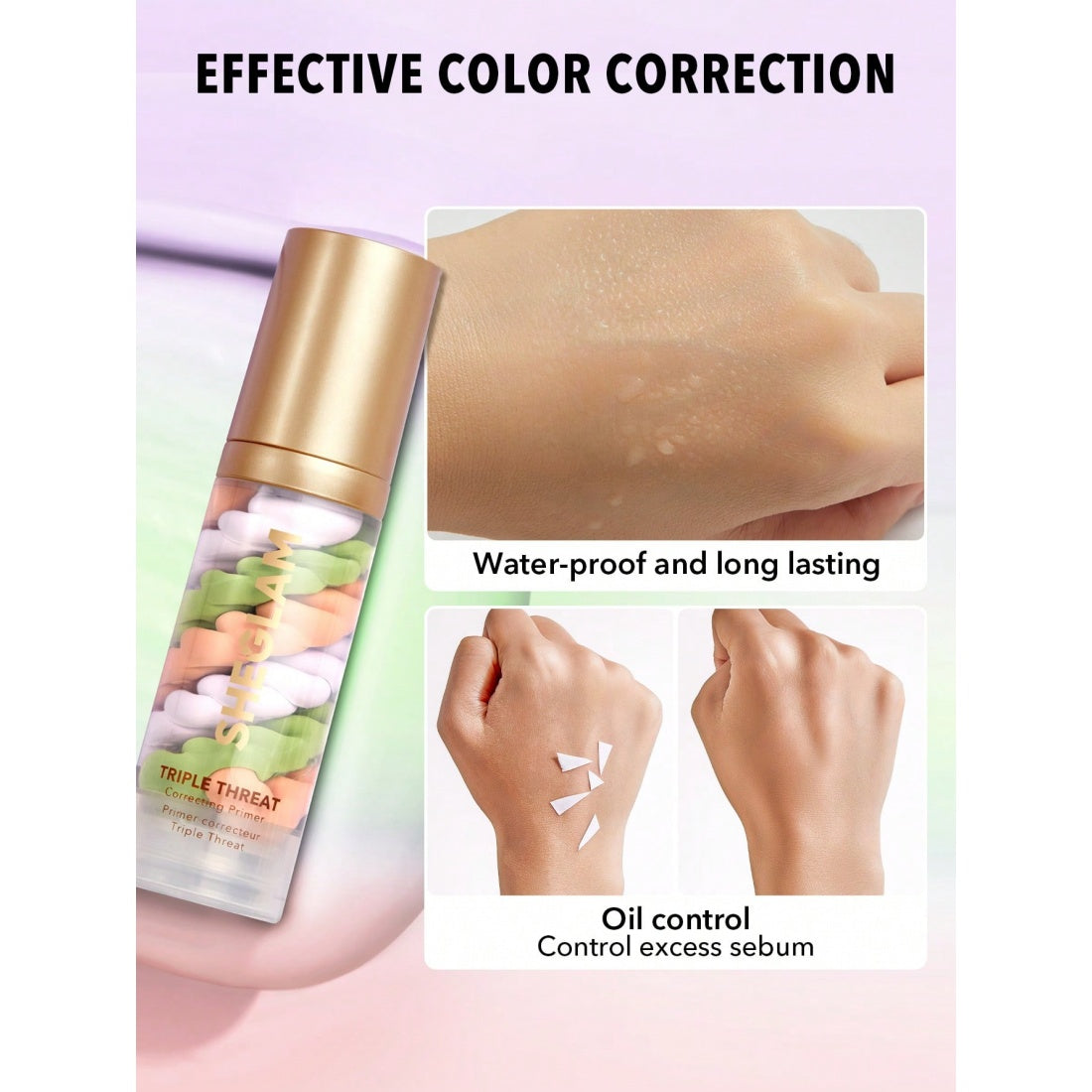 SHEGLAM Triple Threat Correcting Primer